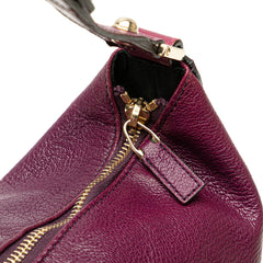 Leather Interlocking G Blondie Hobo
