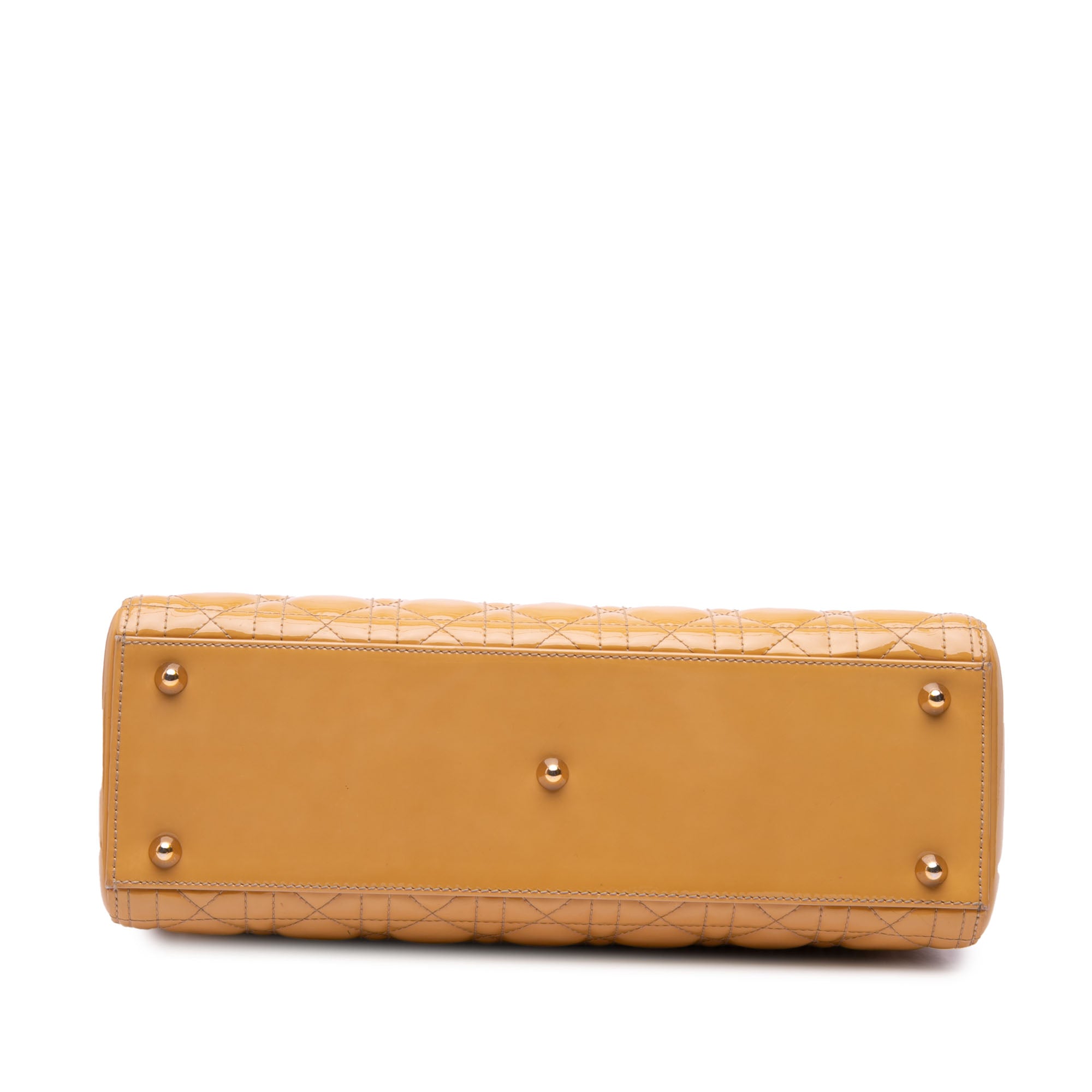 Large Patent Cannage Lady Dior