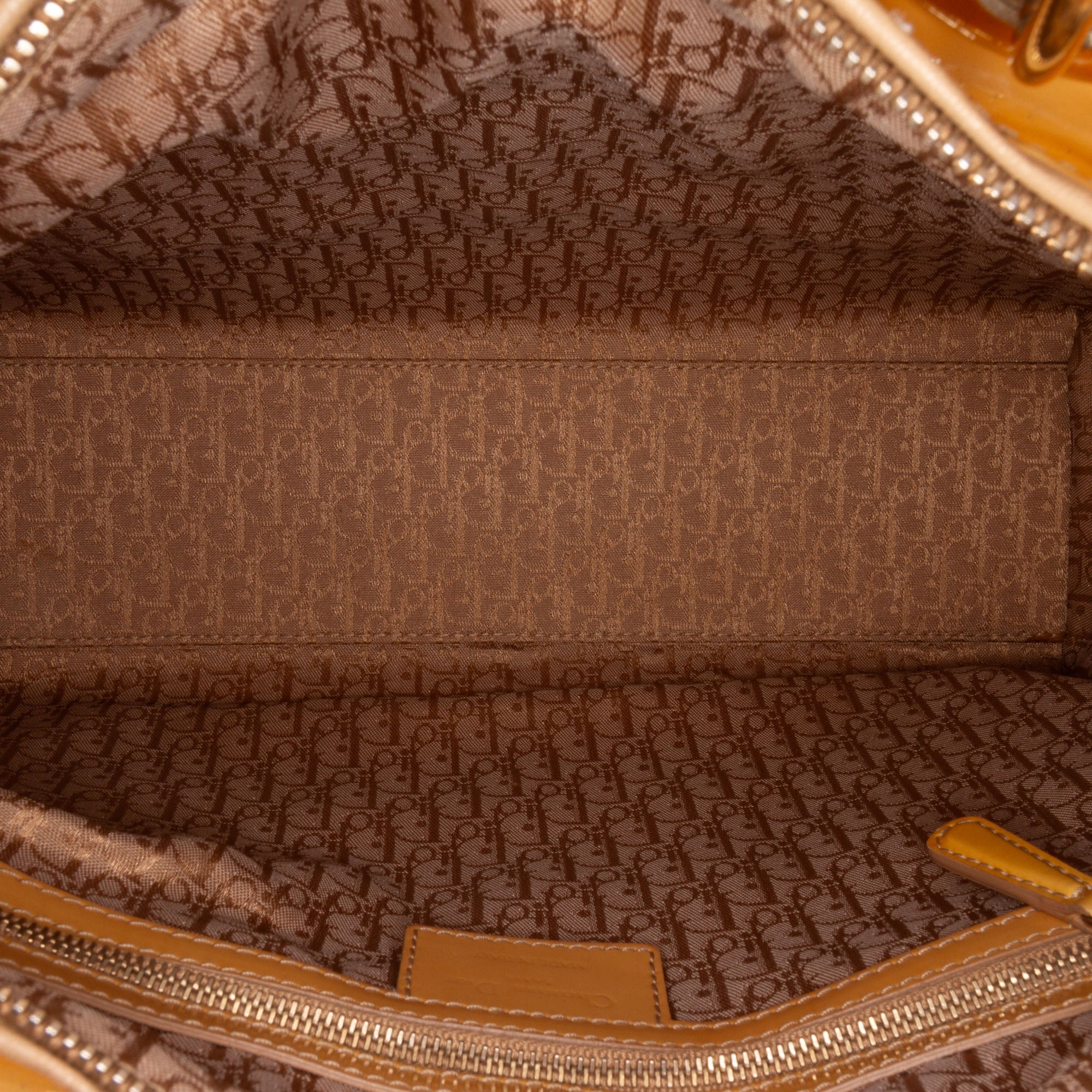 Large Patent Cannage Lady Dior