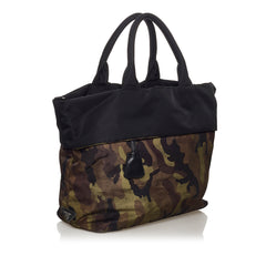 Reversible Tessuto Camouflage Satchel