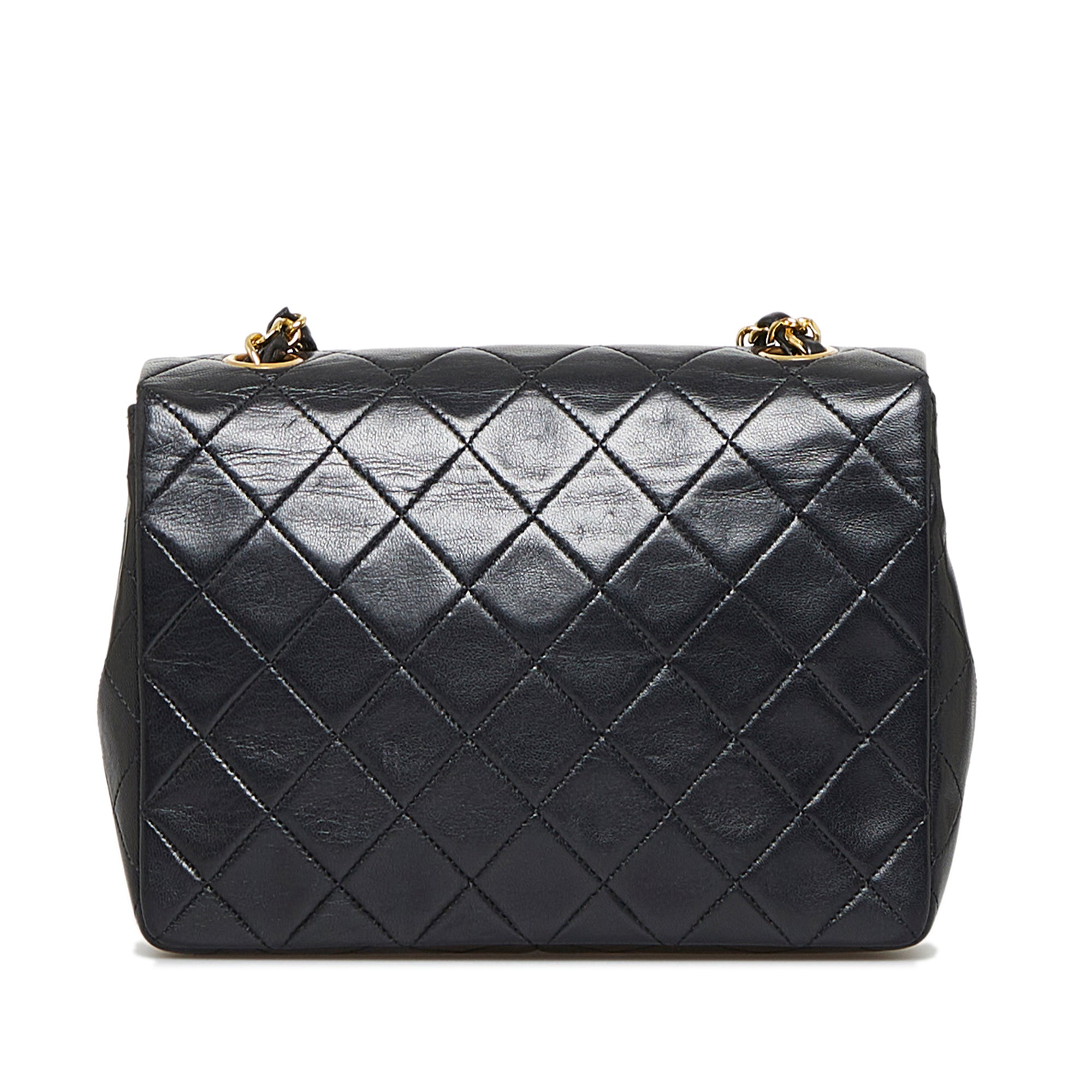 Square Classic Quilted Lambskin Flap_2