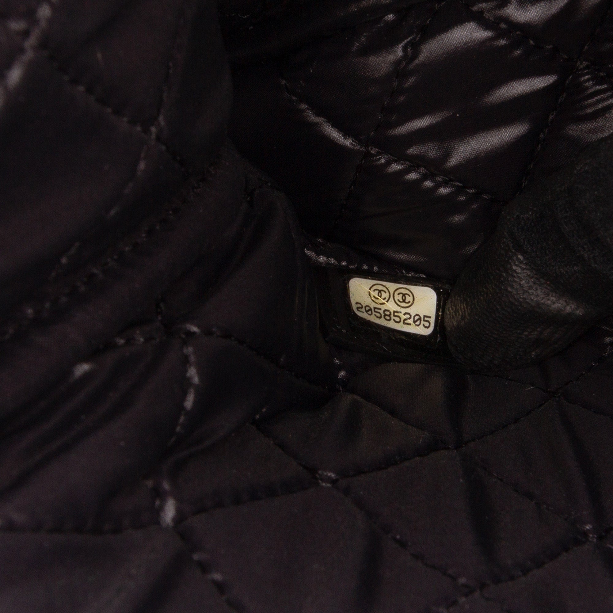 Medium Quilted Patent O Case Clutch