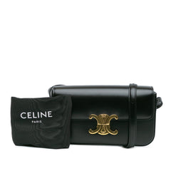 Triomphe Leather Claude Shoulder Bag