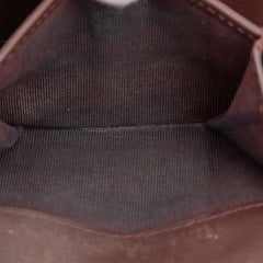 Classic Caviar Trifold Flap Wallet