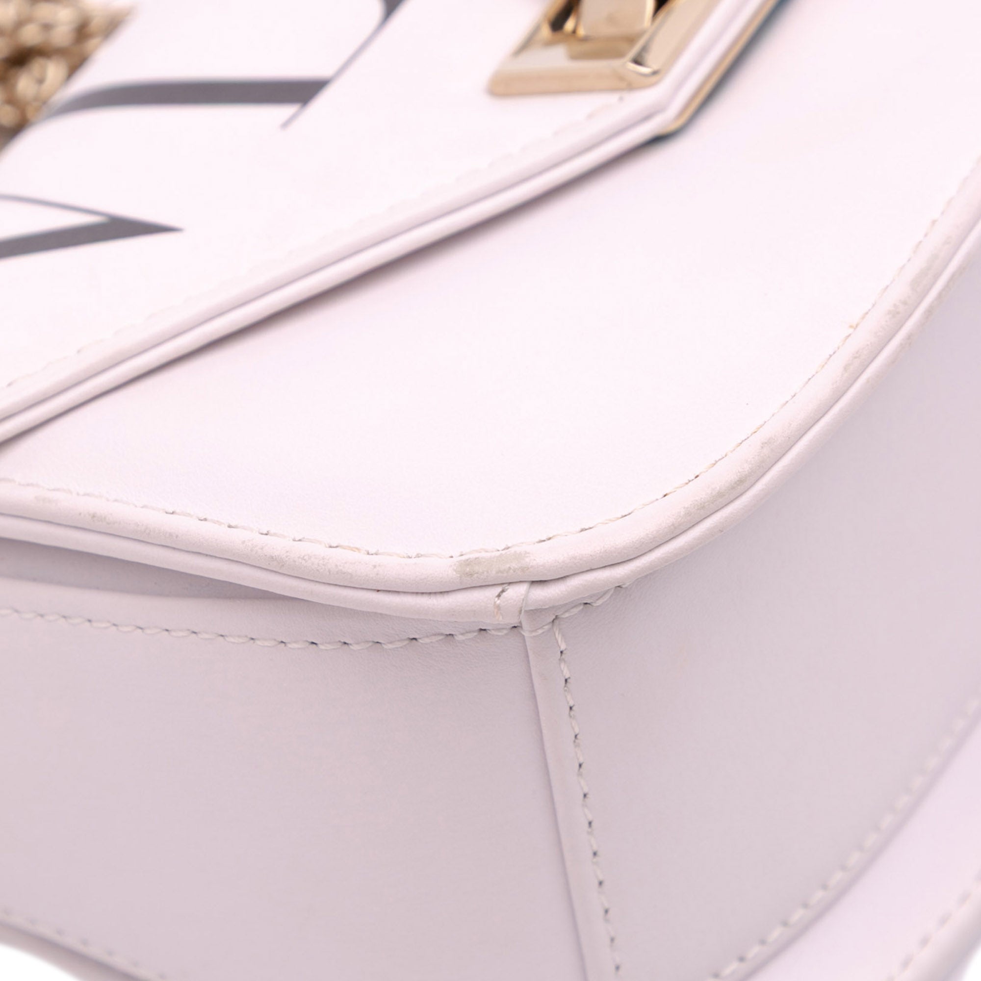 Small Leather VLTN Chain Crossbody