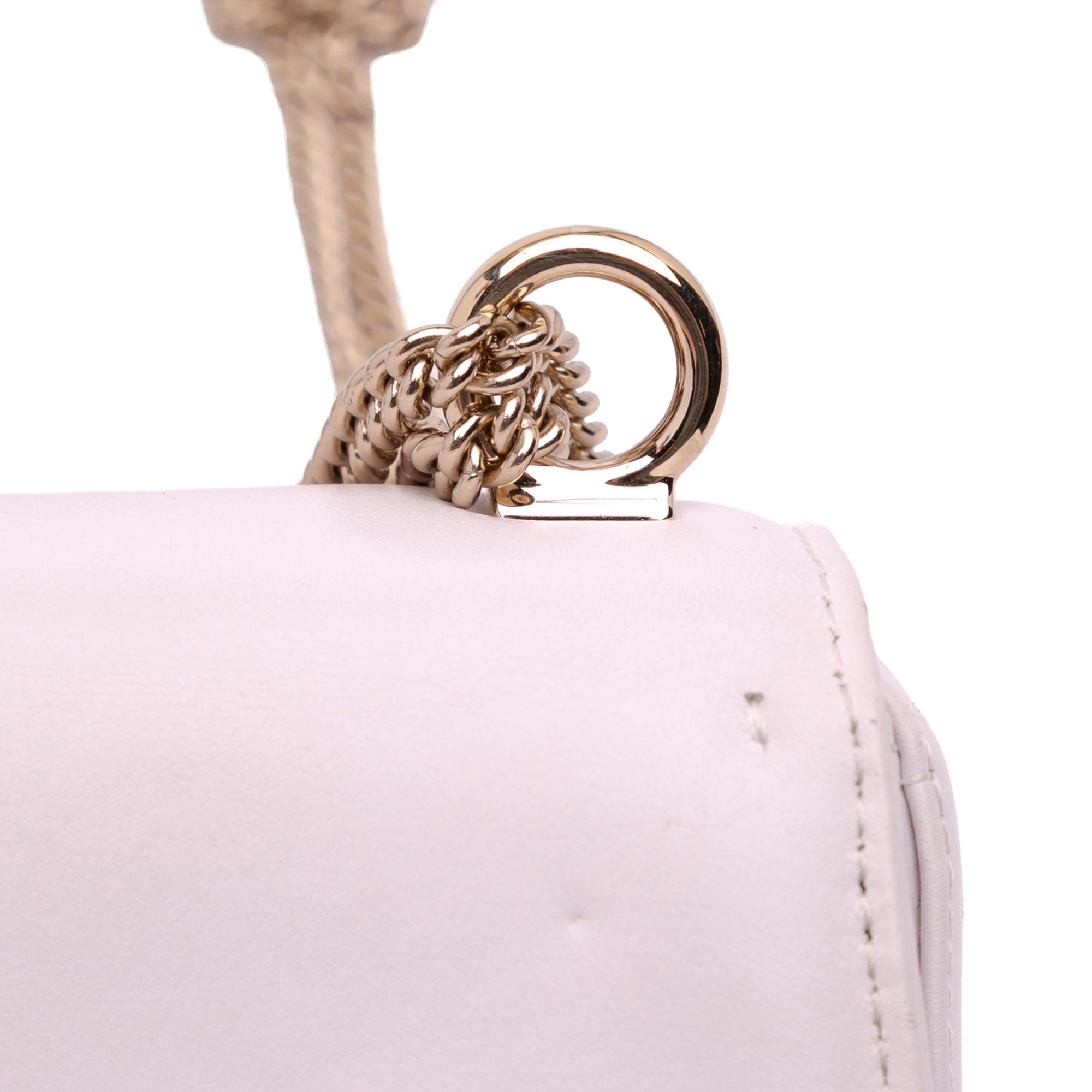 Small Leather VLTN Chain Crossbody