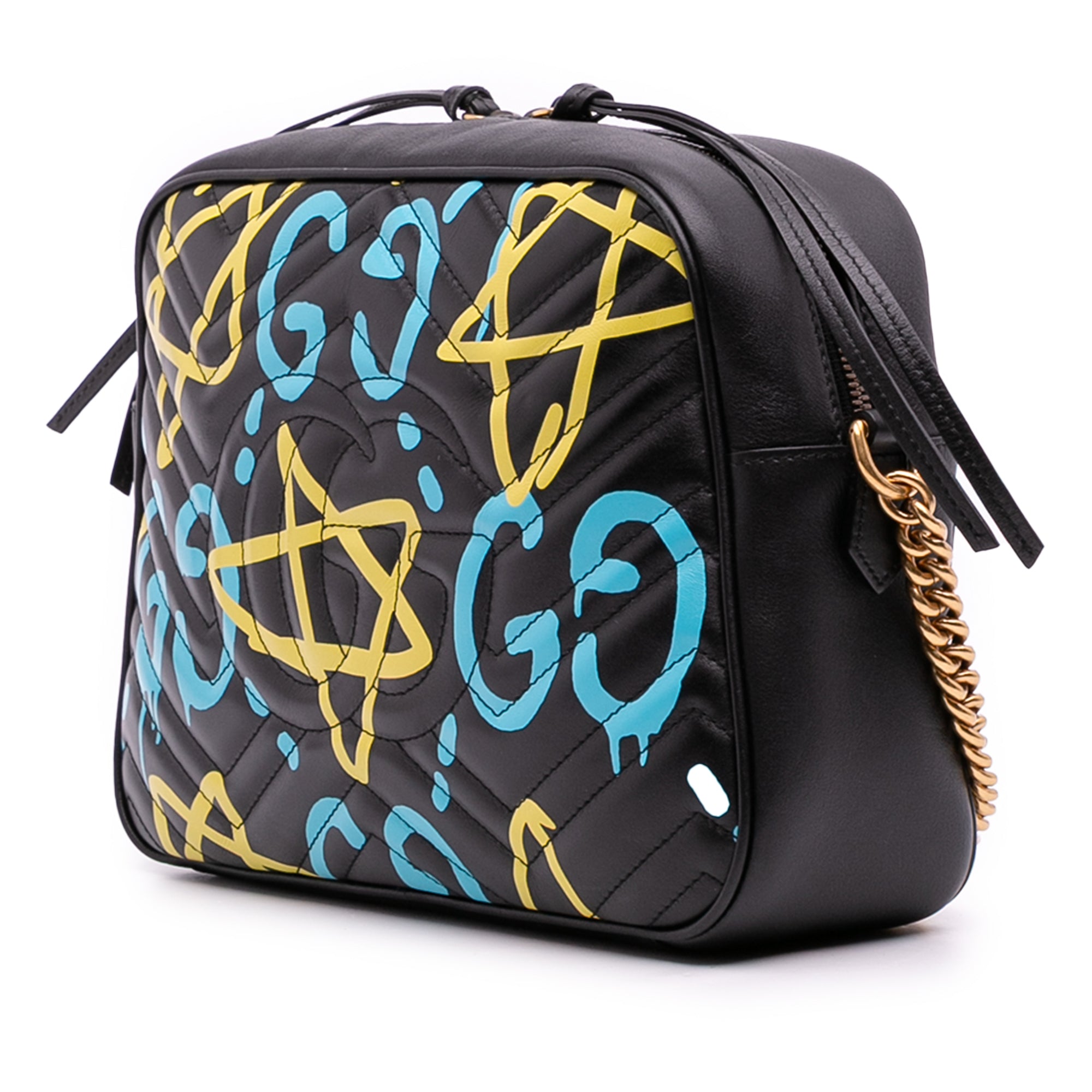 GG Marmont Matelasse Leather Gucci Ghost Crossbody