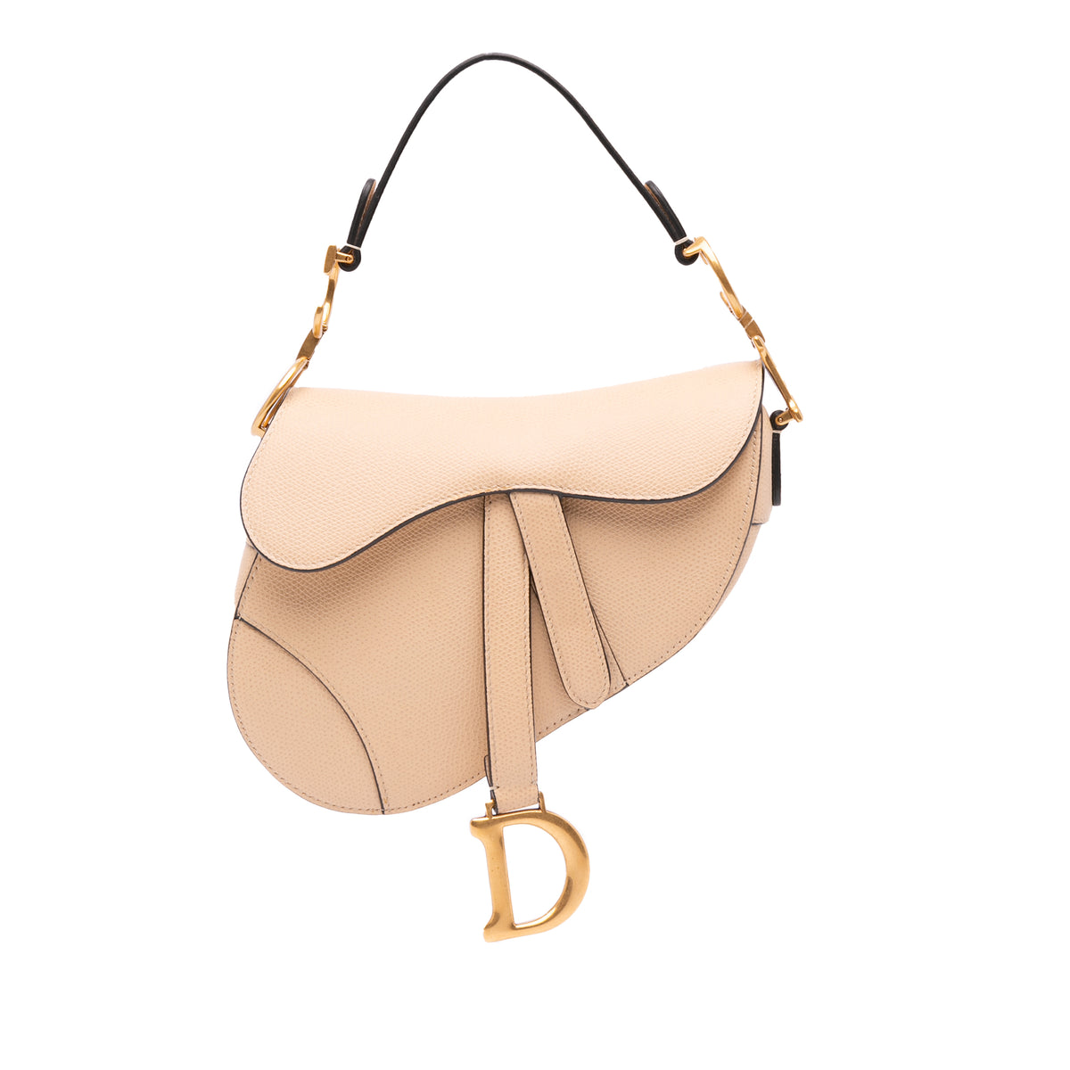 Mini Grained Calfskin Saddle