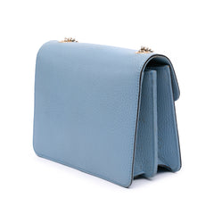 Small Dollar Calfskin Interlocking G Crossbody