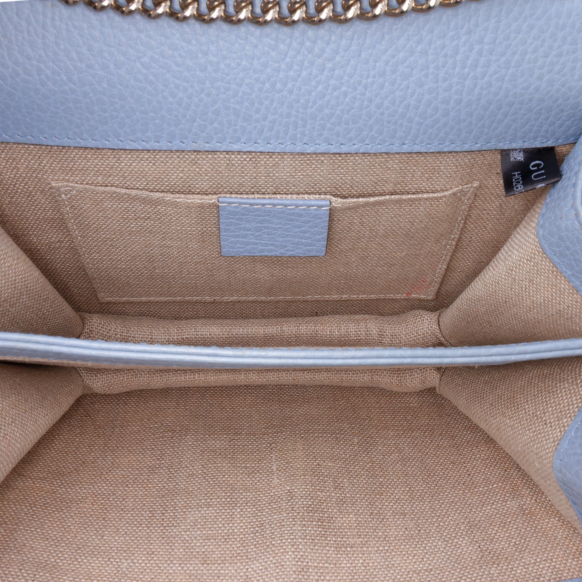 Small Dollar Calfskin Interlocking G Crossbody