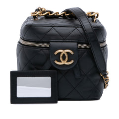 Small CC Lambskin Vanity Case