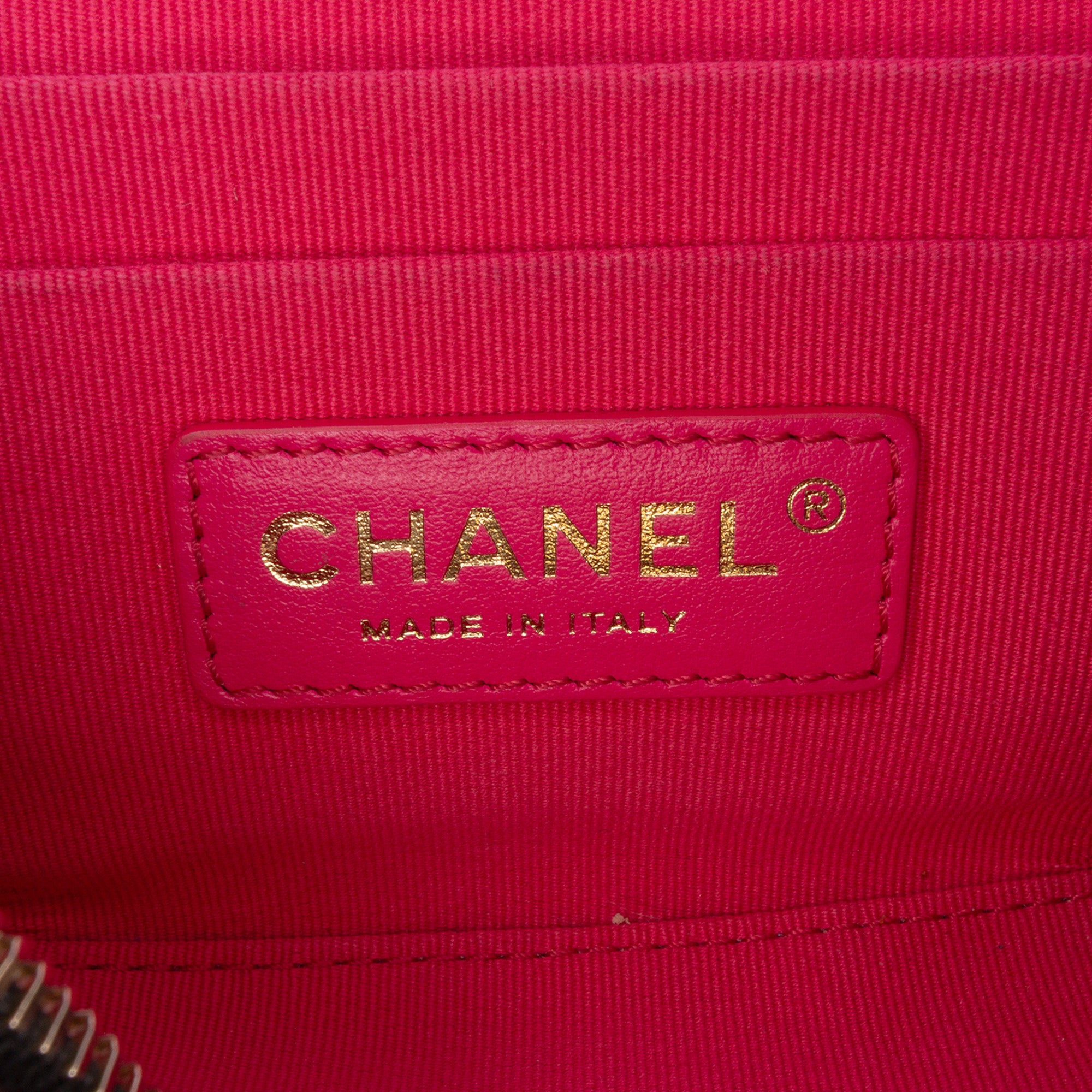 Small CC Lambskin Vanity Case