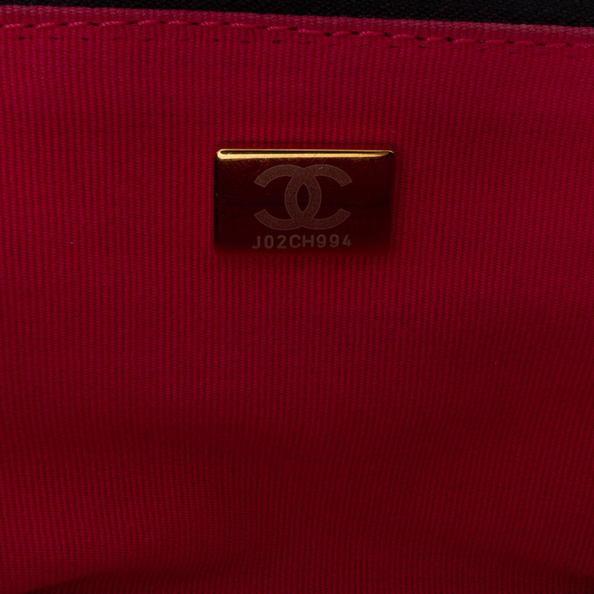 Small CC Lambskin Vanity Case