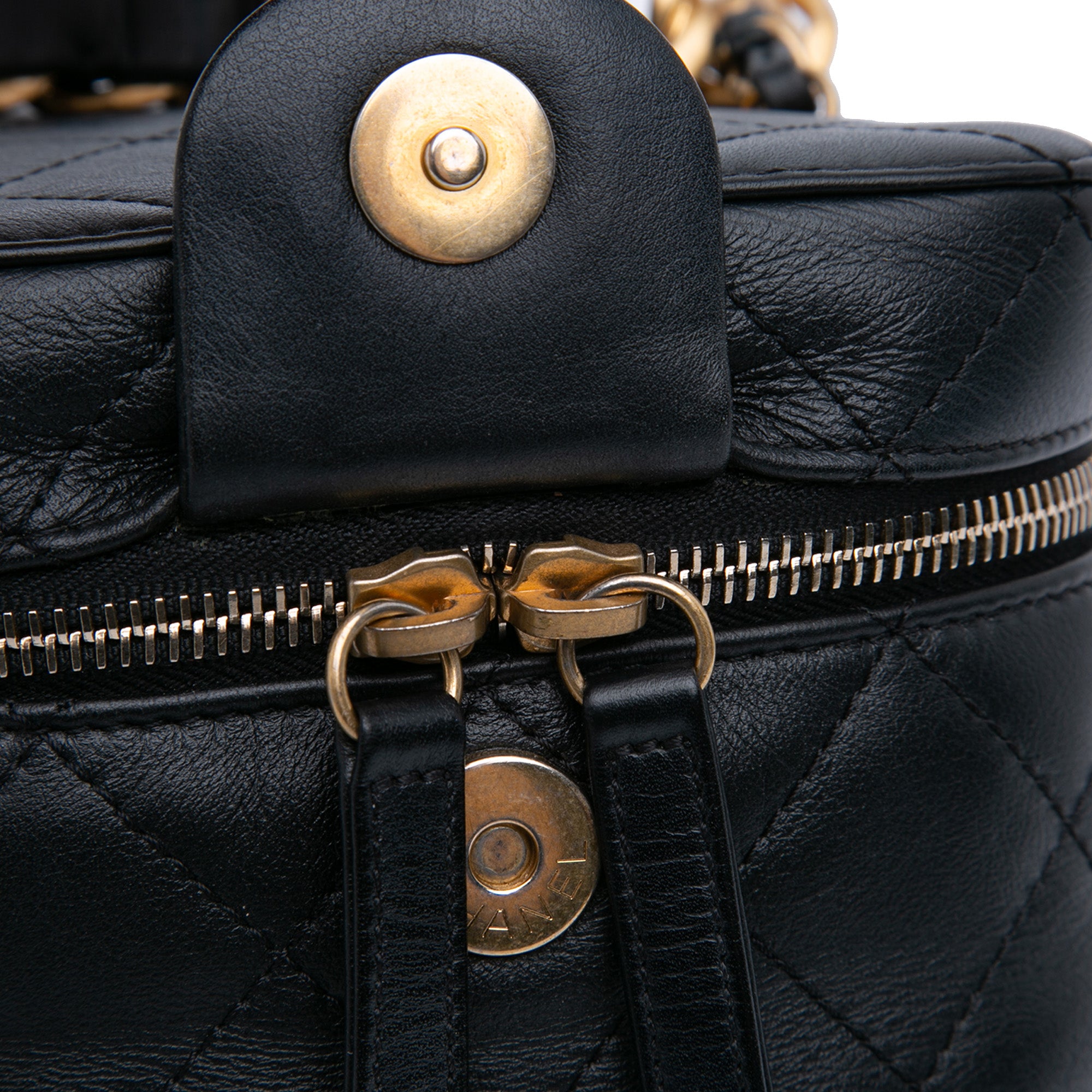 Small CC Lambskin Vanity Case