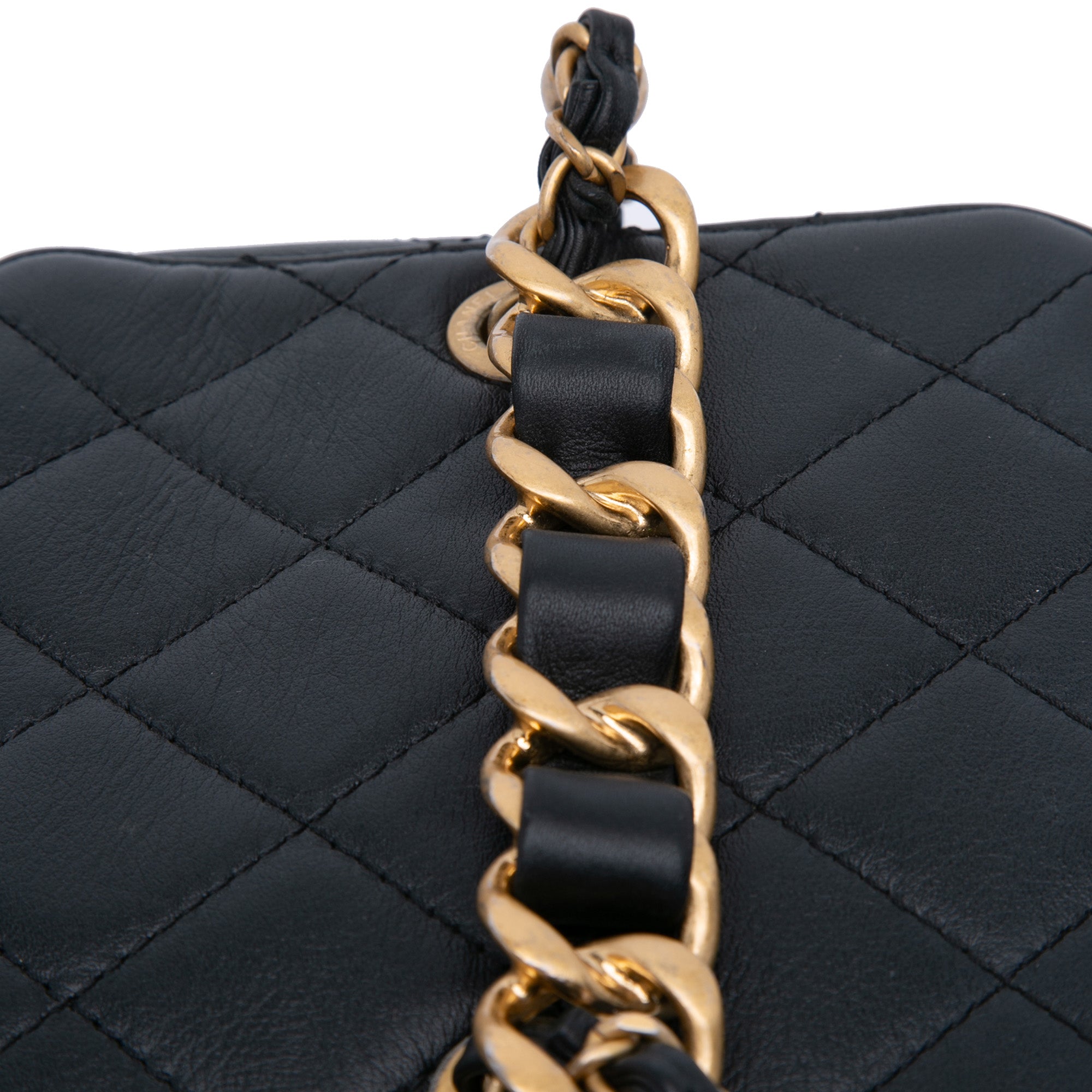 Small CC Lambskin Vanity Case