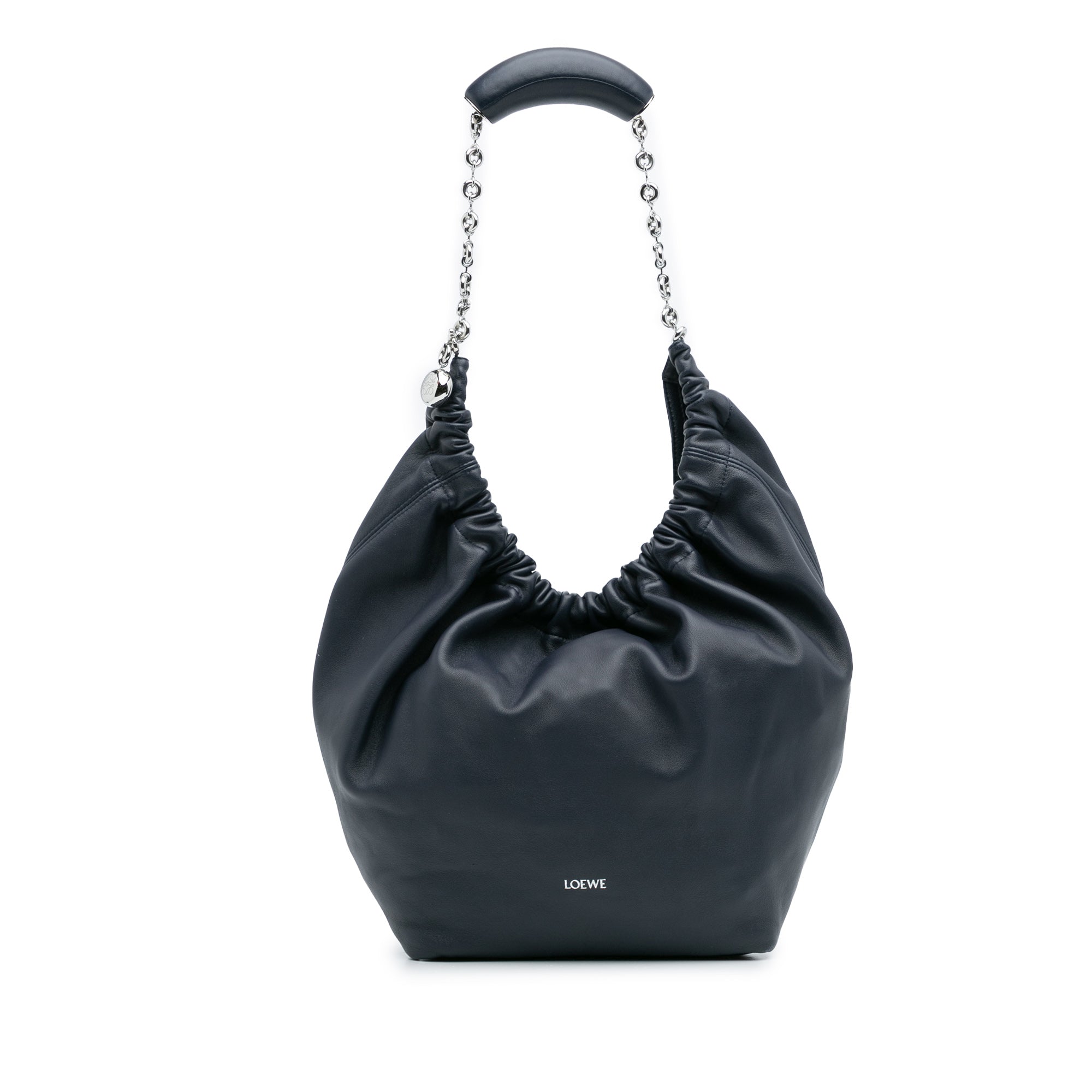 Small Mellow Nappa Lambskin Squeeze Bag