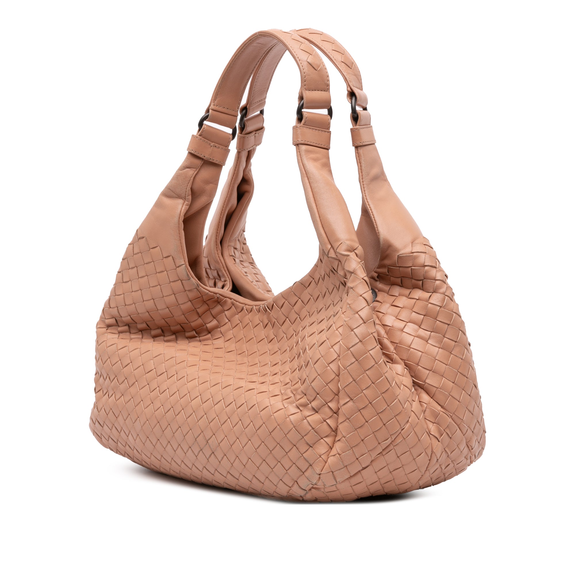 Medium Nappa Intrecciato Campana Hobo