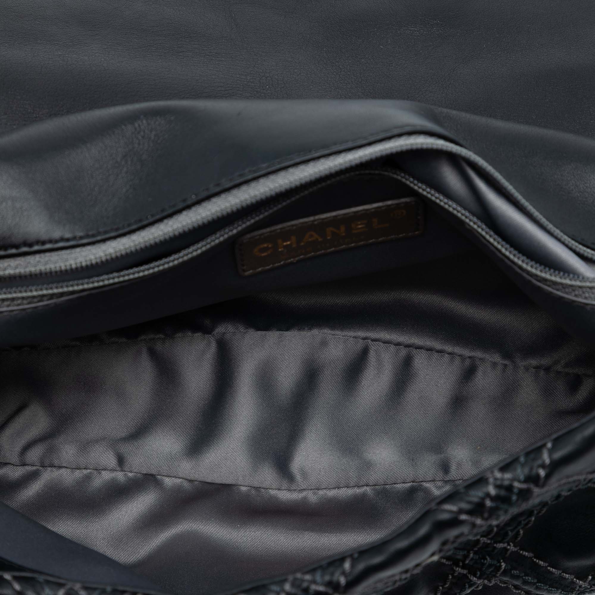 Paris Bombay Medium CC Calfskin Triptych Flap