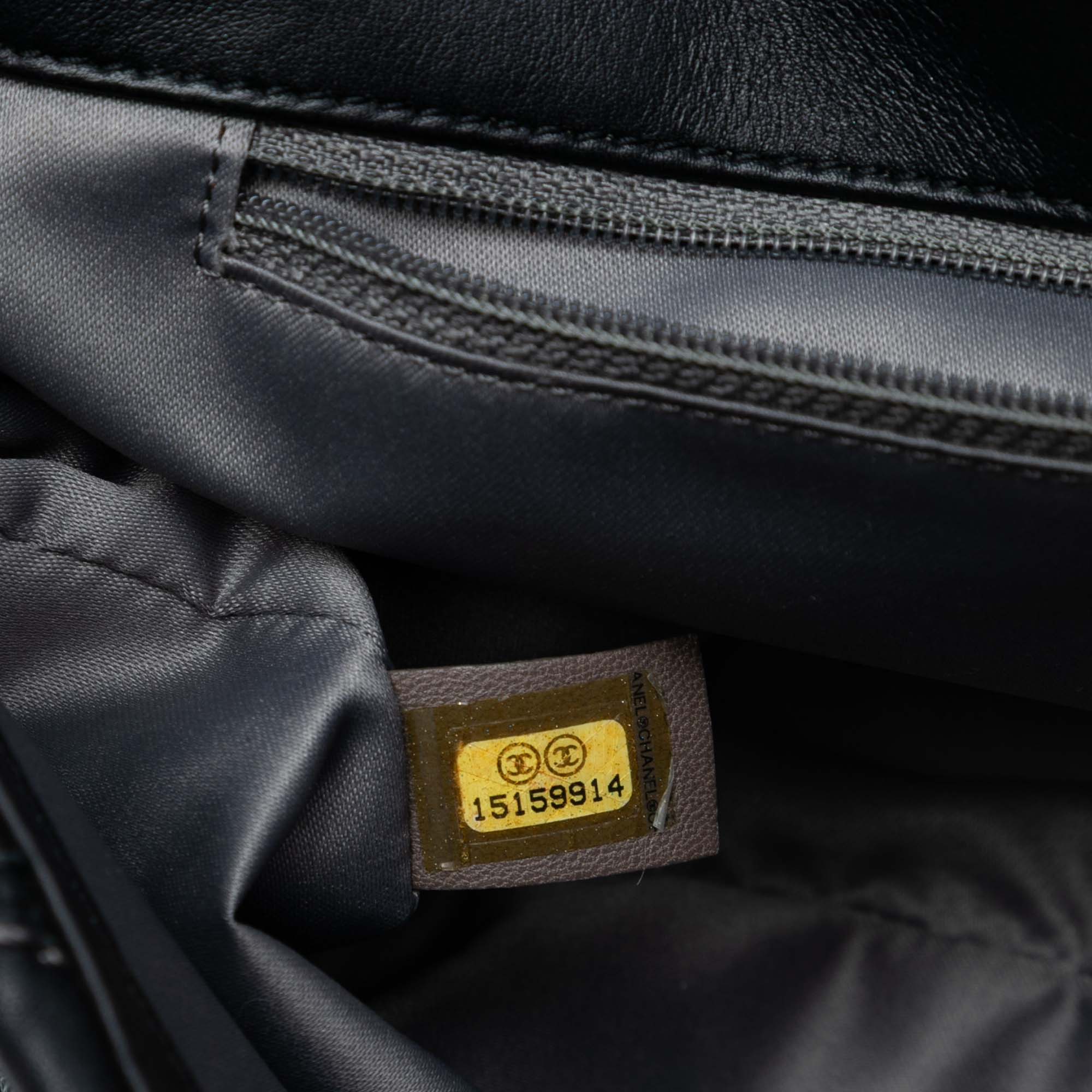 Paris Bombay Medium CC Calfskin Triptych Flap