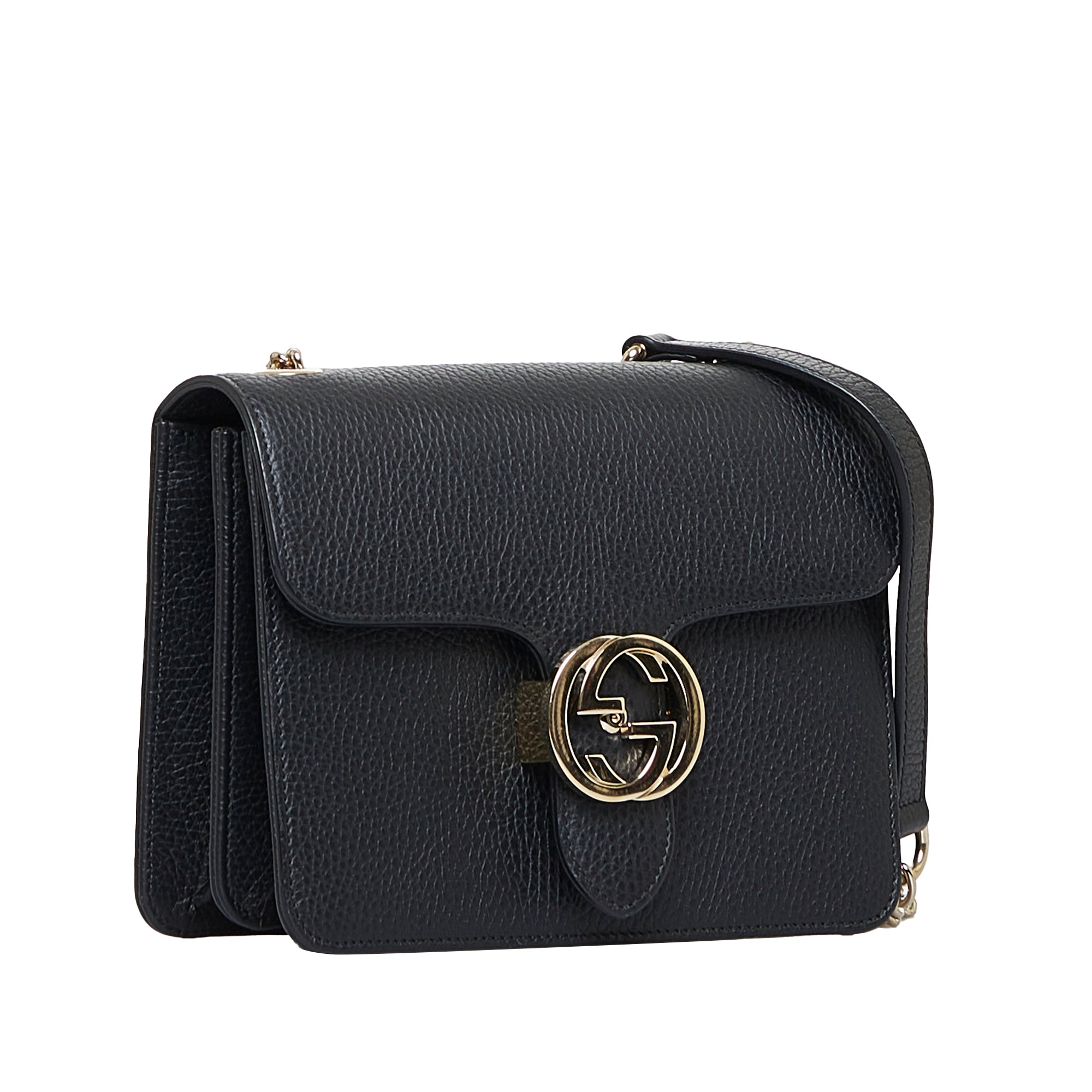 Dollar Calf Interlocking G Crossbody_1