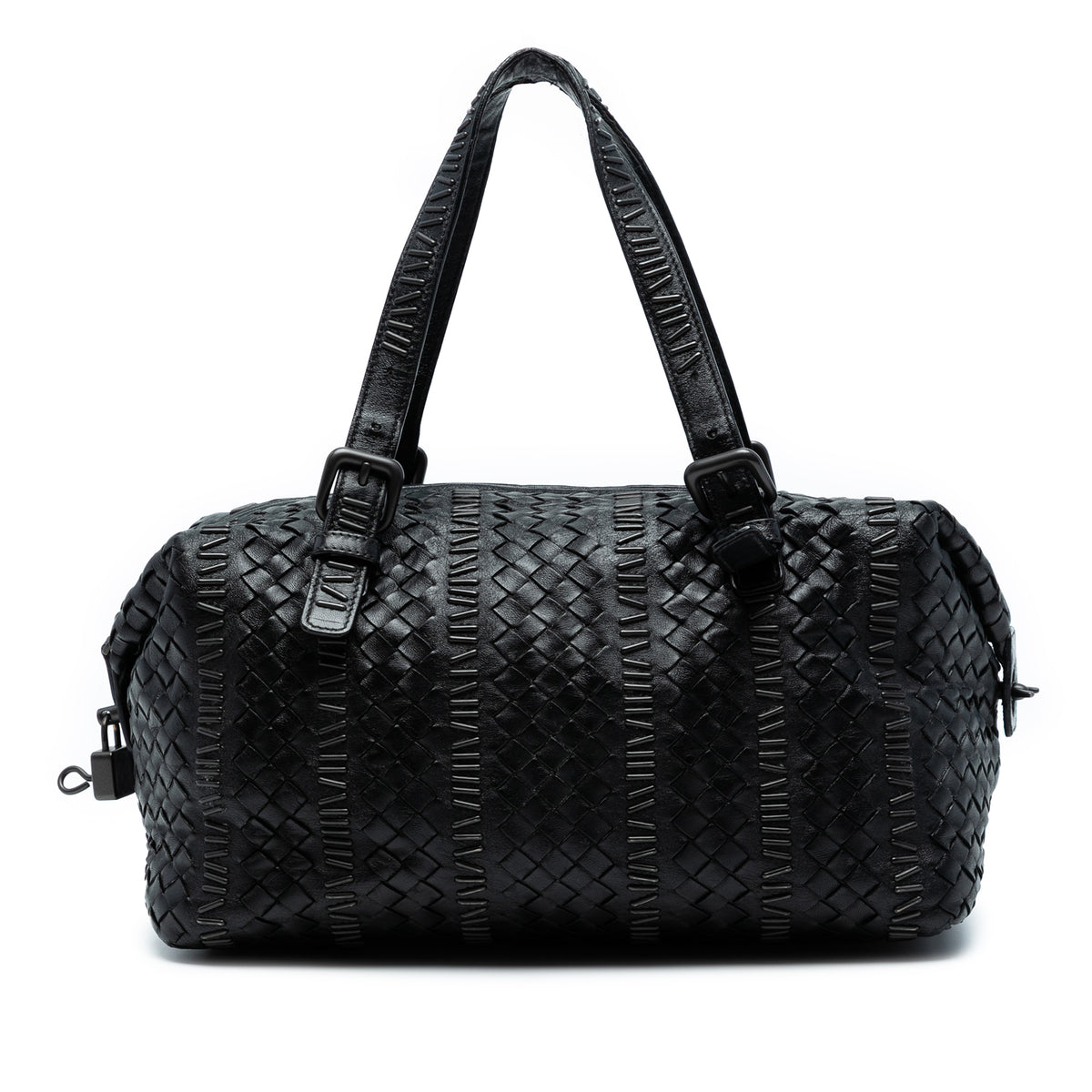 Nappa Intrecciato Stitched Handbag