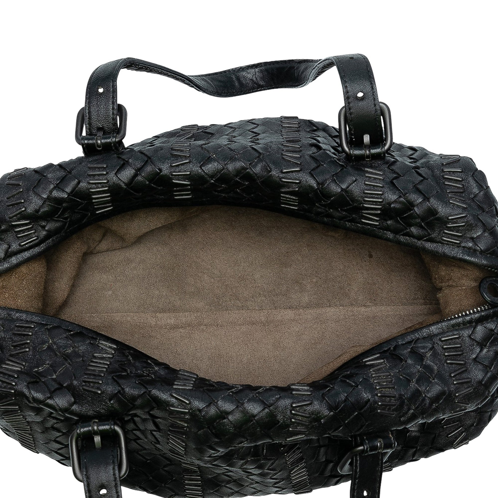 Nappa Intrecciato Stitched Handbag