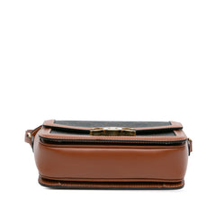 Teen Coated Canvas Triomphe Crossbody