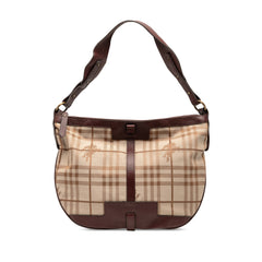 Haymarket Check Canvas Hobo