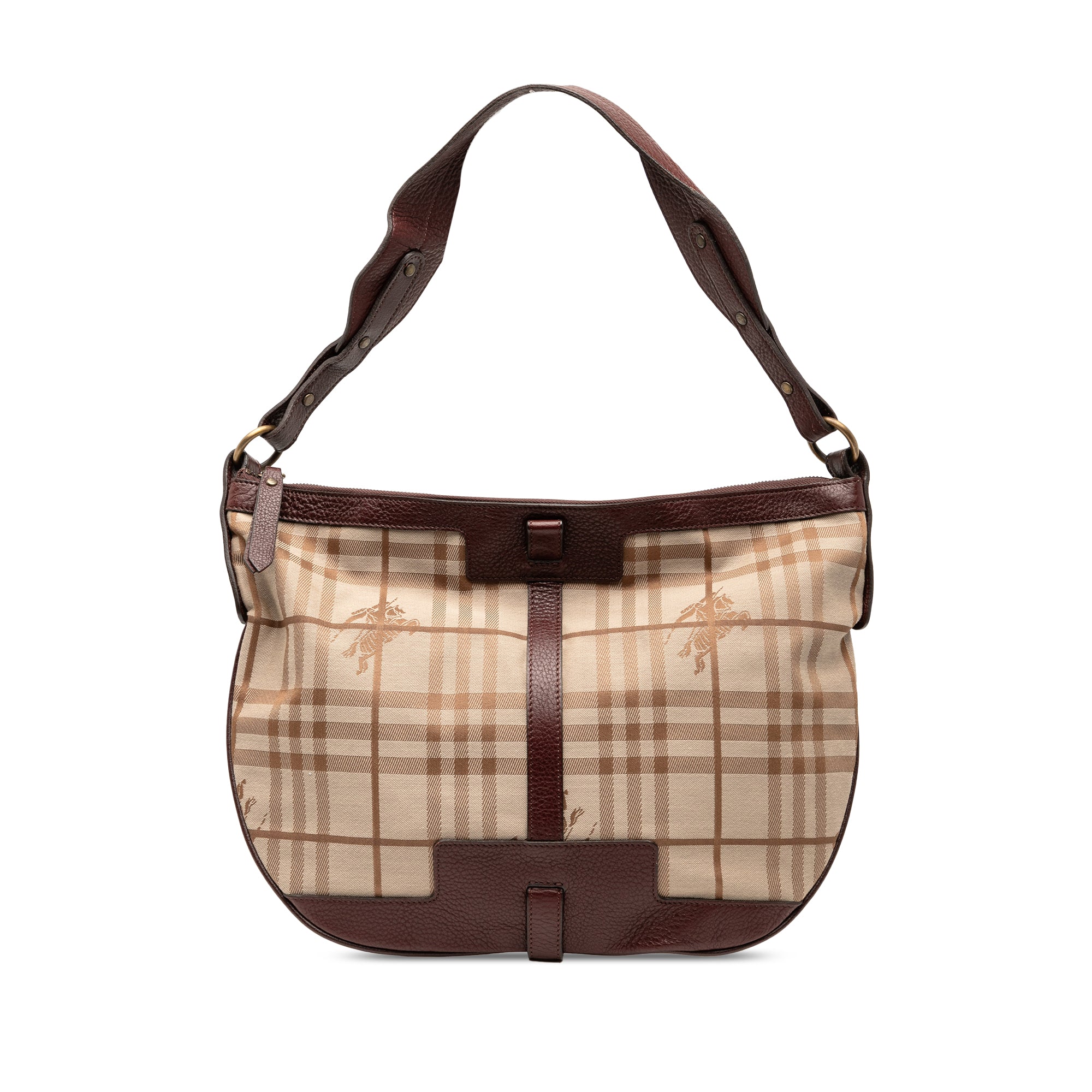 Haymarket Check Canvas Hobo