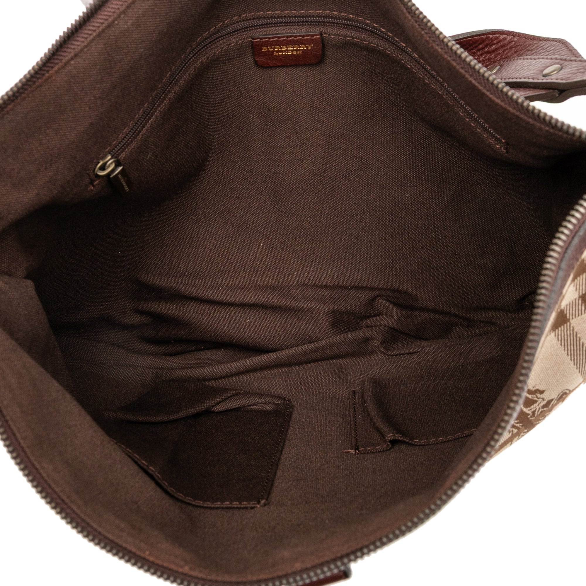 Haymarket Check Canvas Hobo