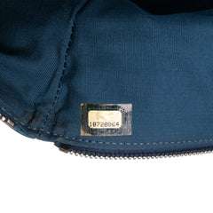 CC Quilted Lambskin Multi Zip Clutch