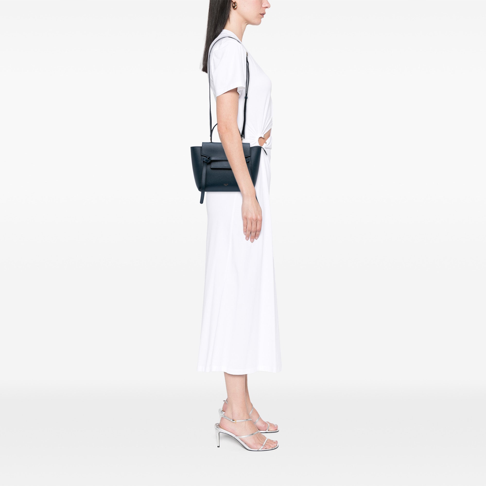 Pico Grained Calfskin Belt Bag