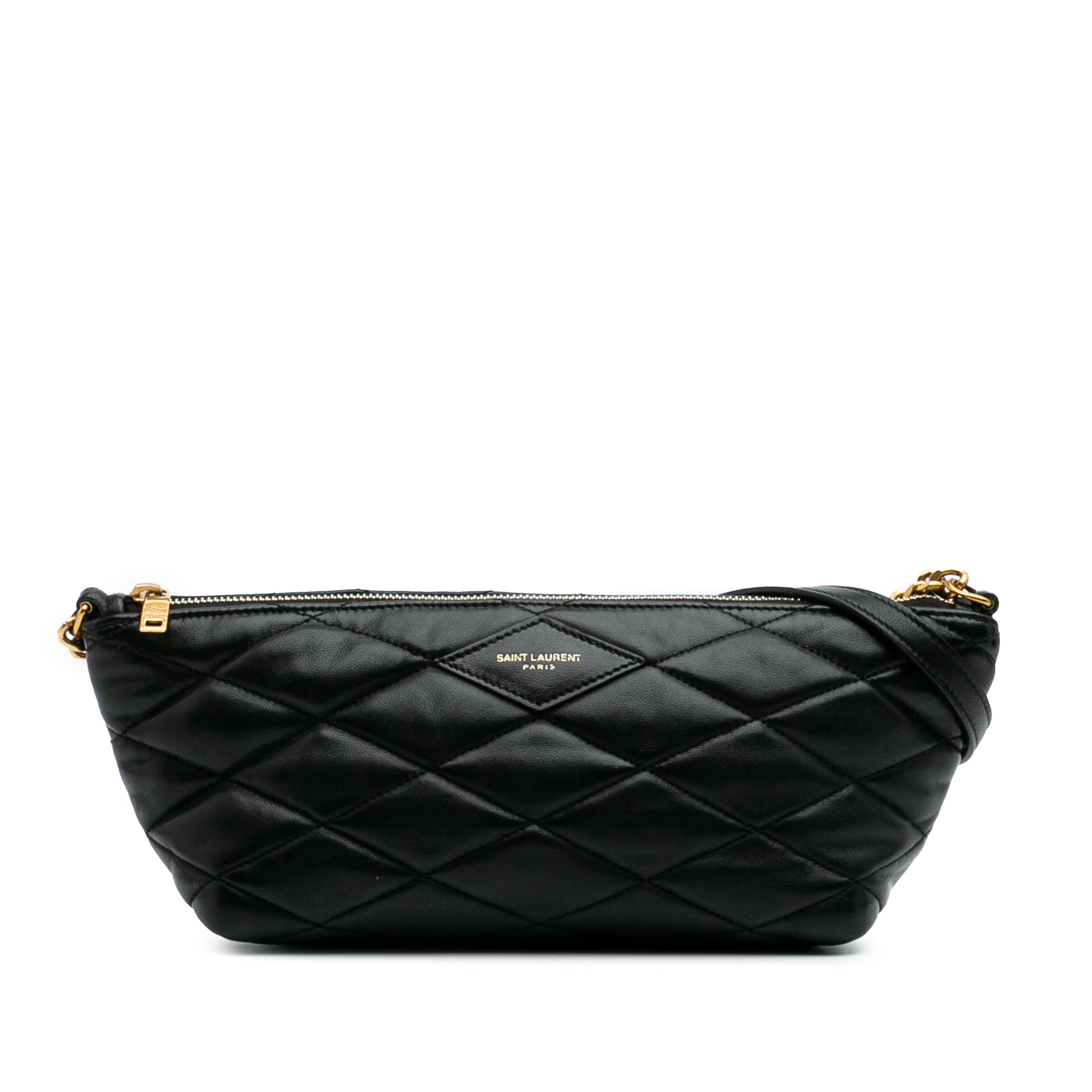 Mini Quilted Lambskin Sade Shoulder Bag