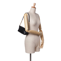 Mini Quilted Lambskin Sade Shoulder Bag