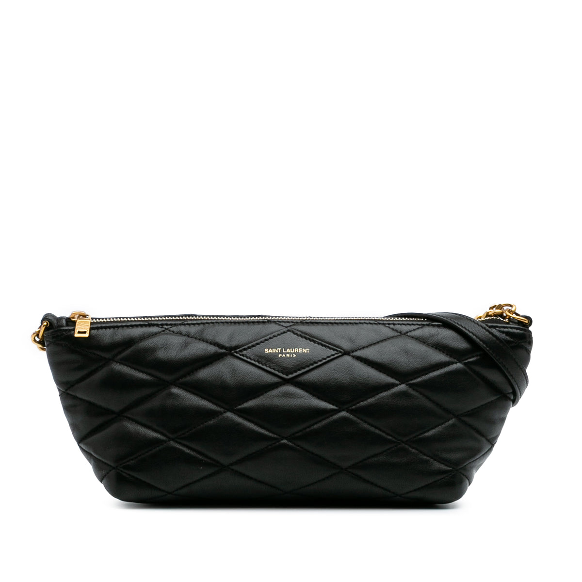 Mini Quilted Lambskin Sade Shoulder Bag