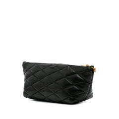 Mini Quilted Lambskin Sade Shoulder Bag