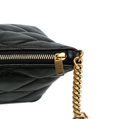 Mini Quilted Lambskin Sade Shoulder Bag