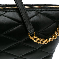 Mini Quilted Lambskin Sade Shoulder Bag