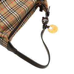 Haymarket Check Canvas Shoulder Bag