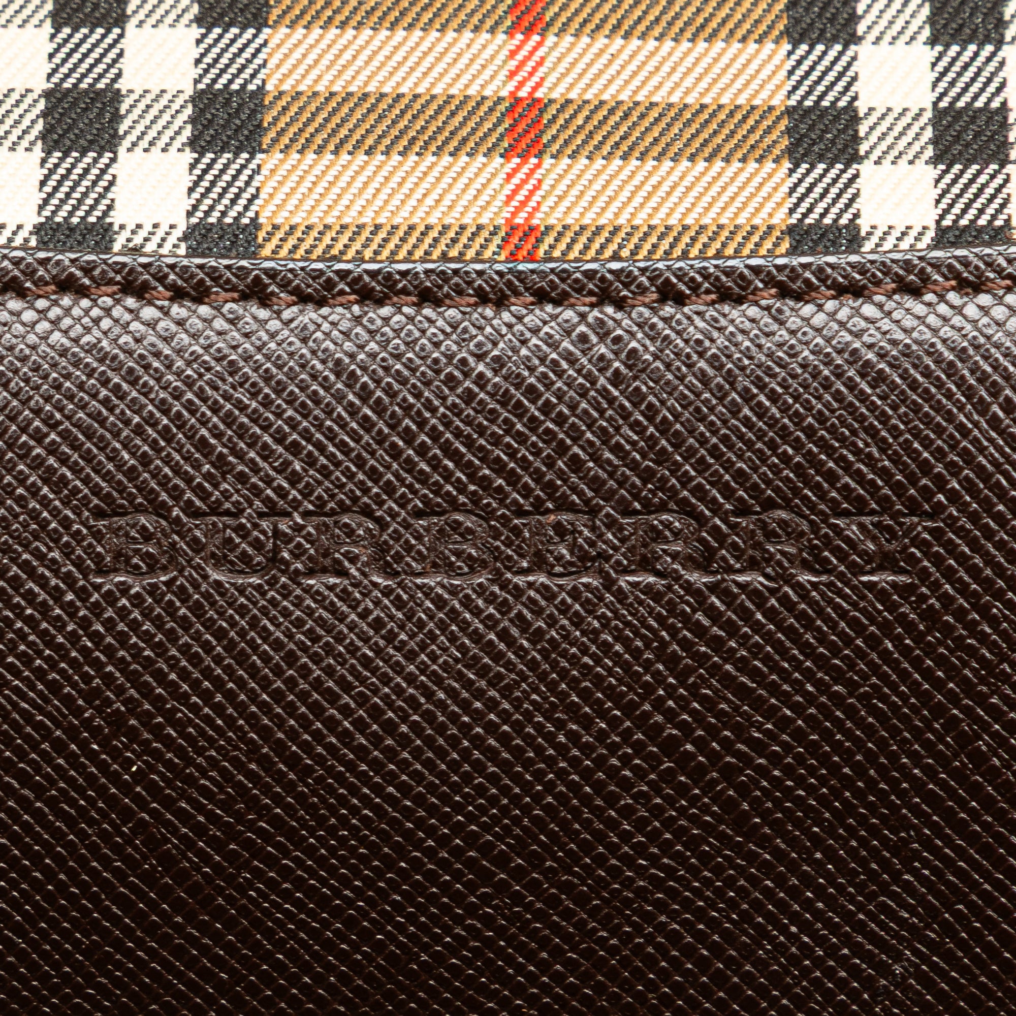 Haymarket Check Canvas Shoulder Bag