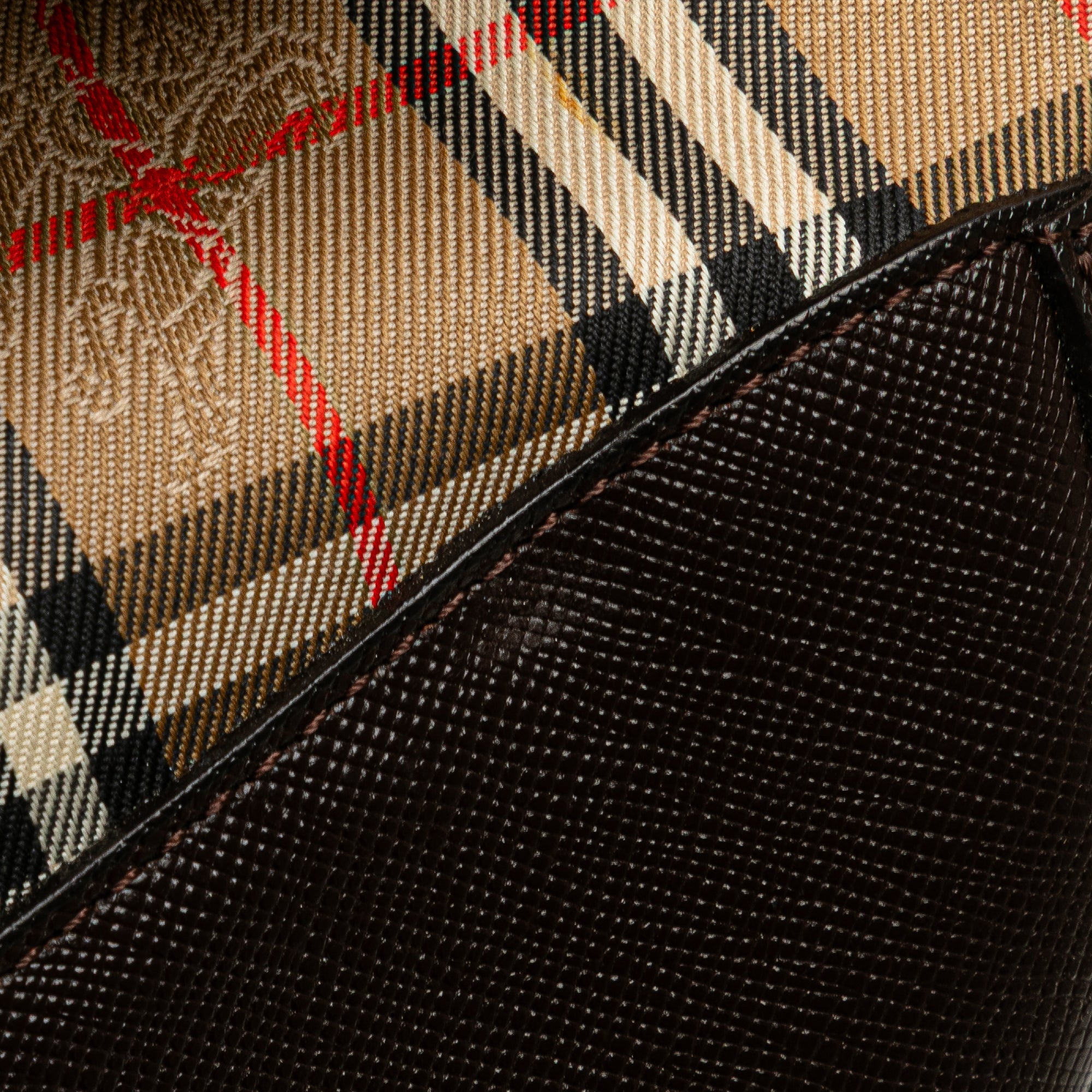 Haymarket Check Canvas Shoulder Bag