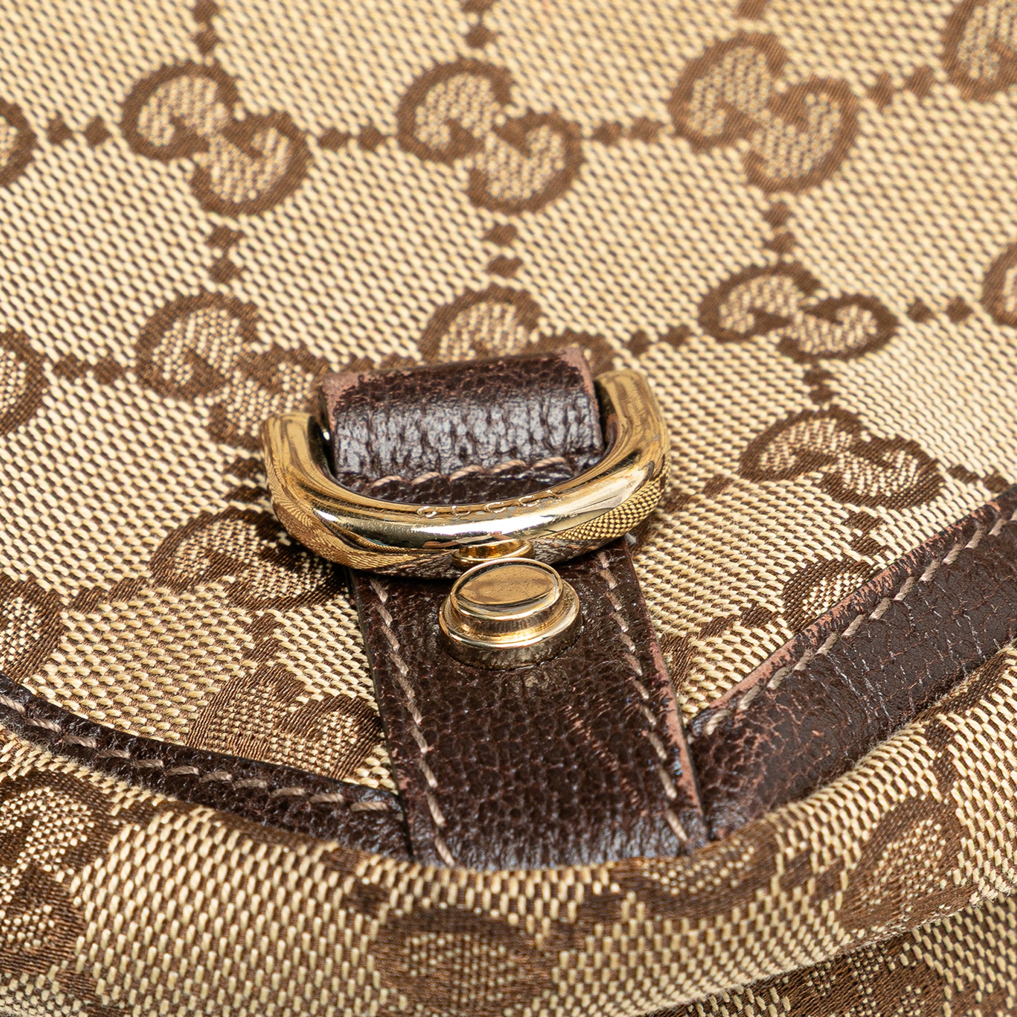 GG Canvas Abbey D Ring Tote