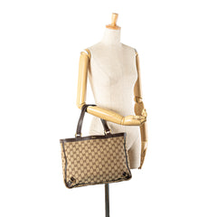 GG Canvas Abbey D Ring Tote