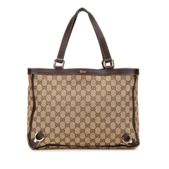 GG Canvas Abbey D Ring Tote
