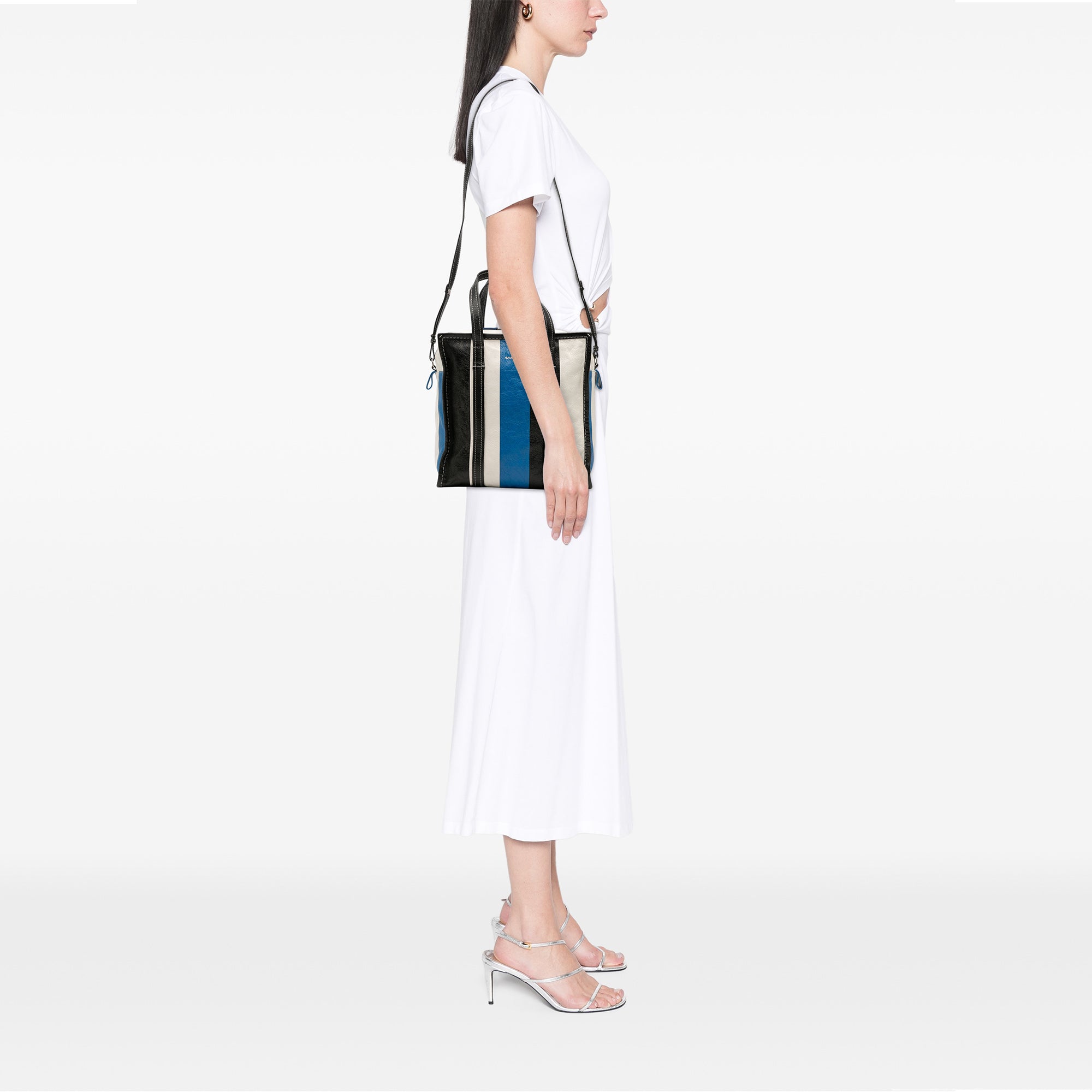 S Lambskin Bazar Shopper Satchel