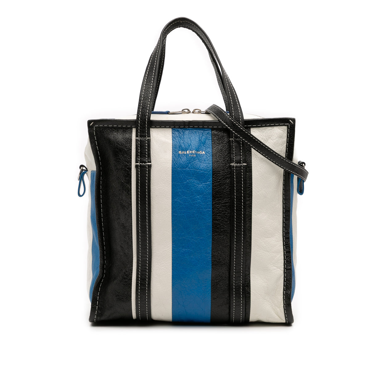 S Lambskin Bazar Shopper Satchel