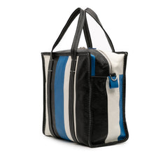 S Lambskin Bazar Shopper Satchel