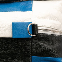S Lambskin Bazar Shopper Satchel