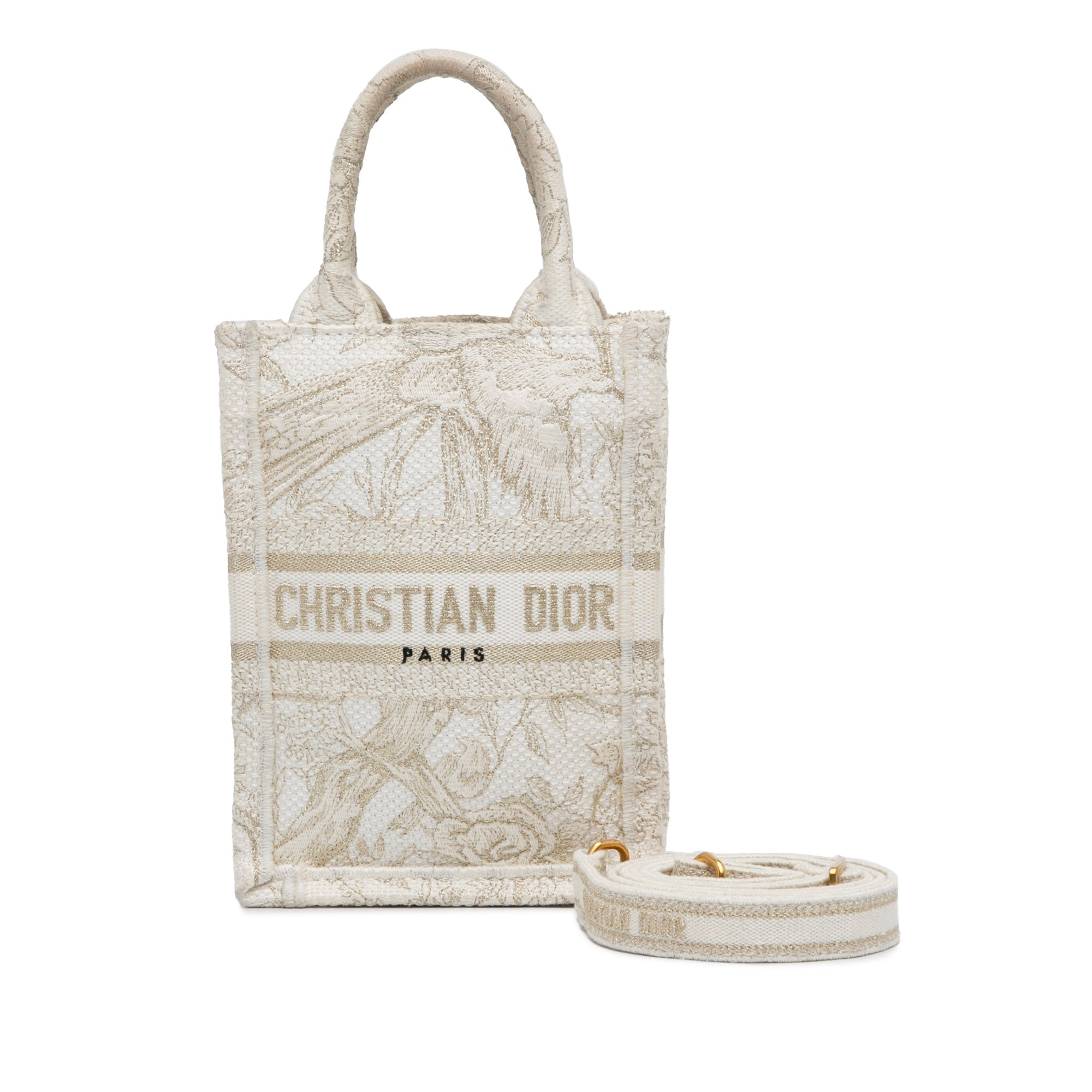 Mini Jardin D'Hiver Vertical Book Tote