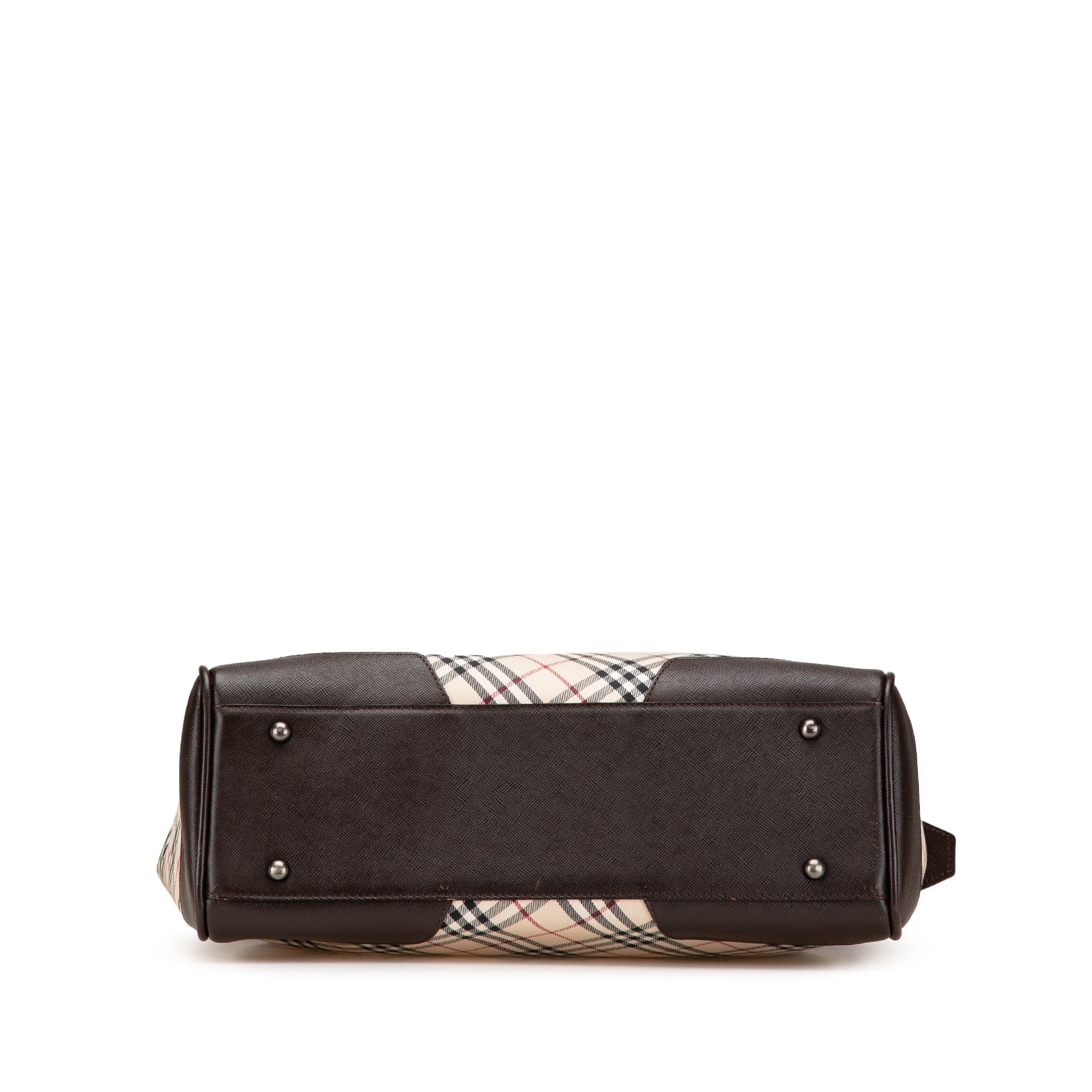 Nova Check Canvas Tote